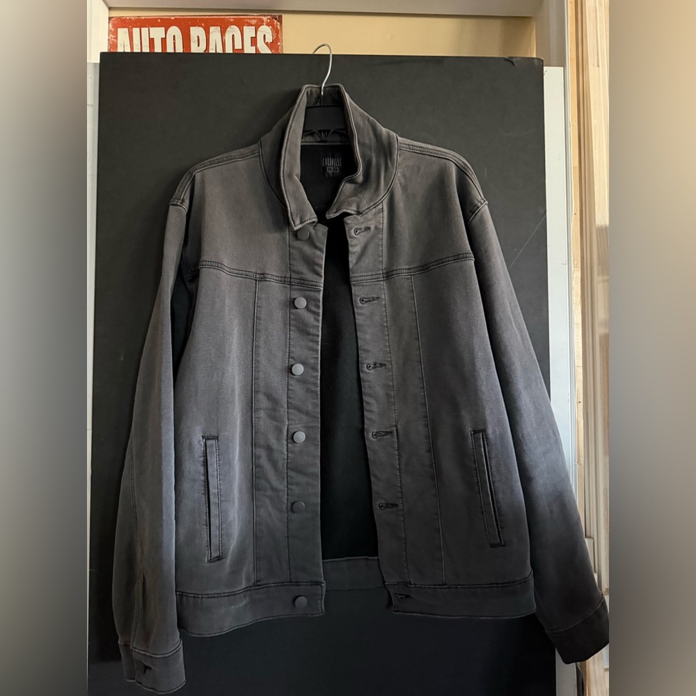 Calvin Klein Dark Gray Bomber Jacket